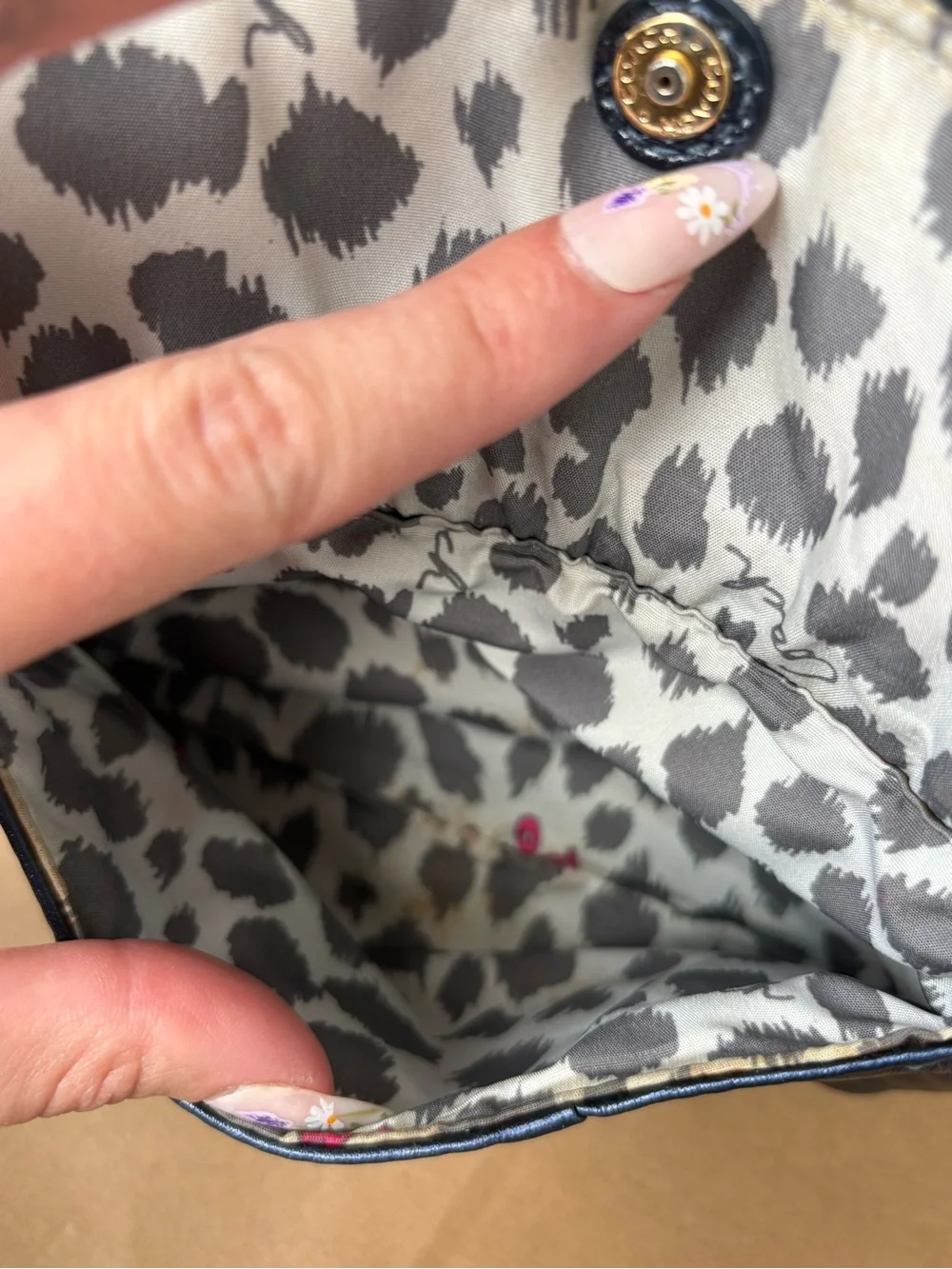 Coach Poppy Leather Pushbutton Demi Flap Bag!